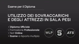 Istruttore Specializzato nell'Utilizzo dei Sovraccarichi e degli Attrezzi in Sala Pesi